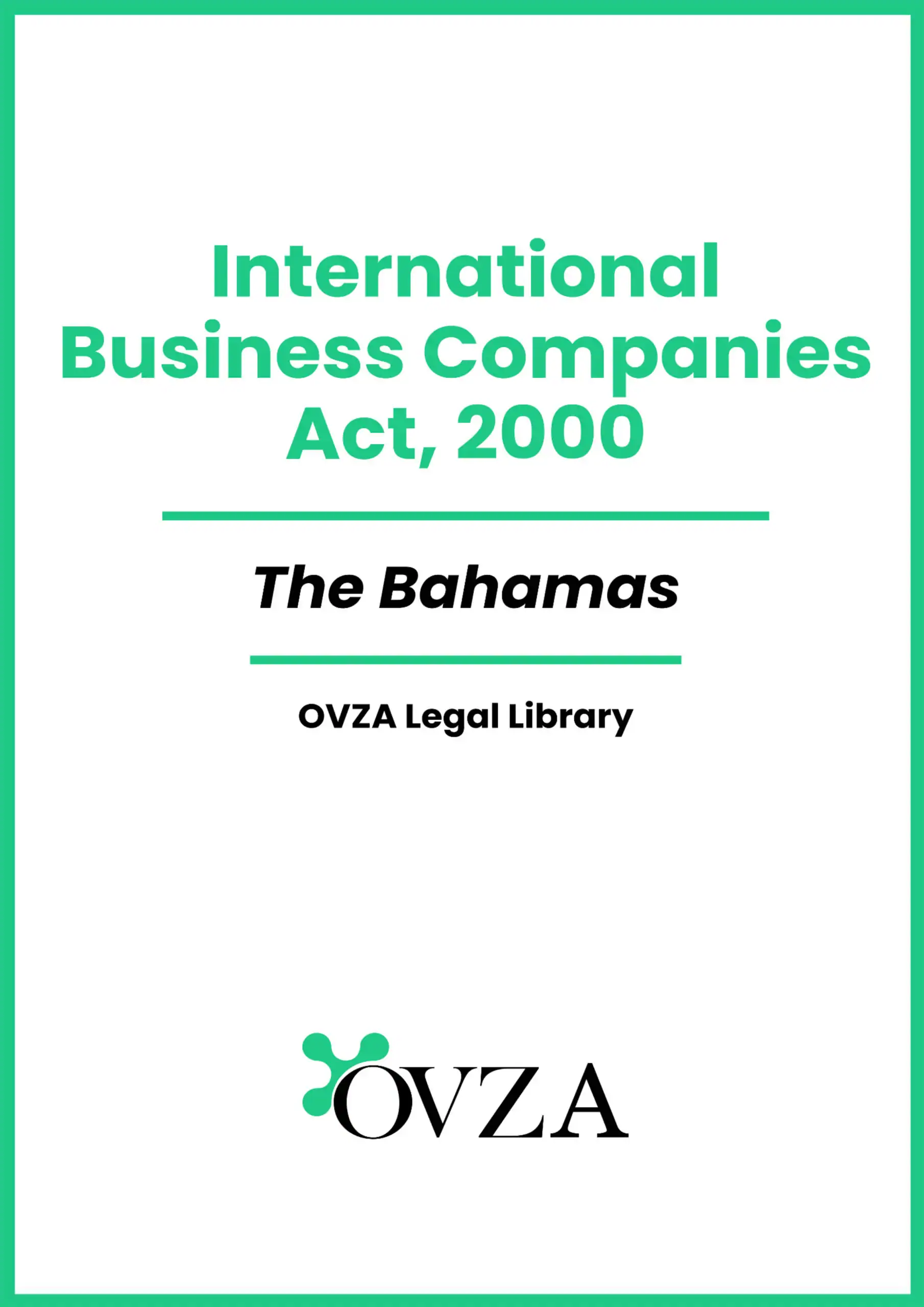 Bahamas Offshore Law