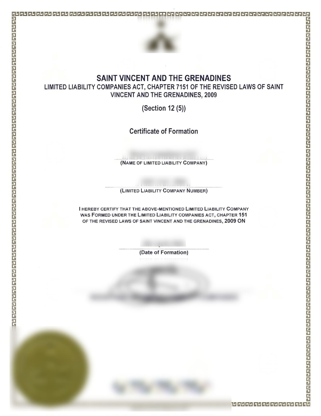 Certificat de formation
